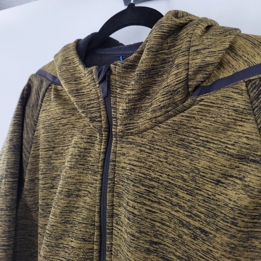 Nike Therma Sphere Training Jacket Olive Green Canvas Black Men Size XL